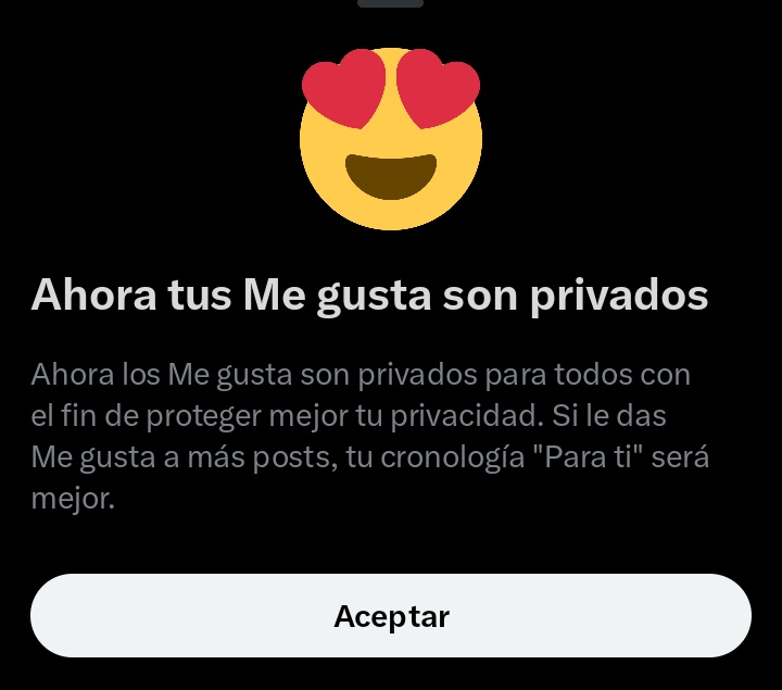 InformaciRealHB's tweet photo. 🚨 ATENCIÓN 🚨

Ahora los likes son privados, nadie puede ver tus me gusta, festeja una vez más el anonimato y que lo lloren los nenes de cristal https://t.co/UdWdKqTE4b