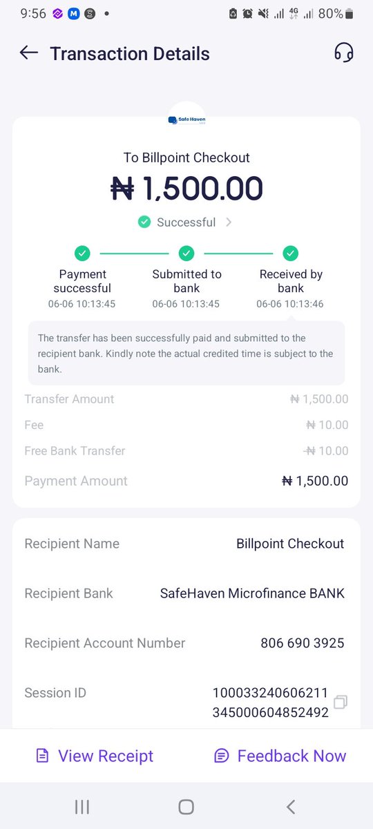 jerrymax23's tweet photo. @Billpointafrica Billpoint,you guys are scammers..please return my money..since on the
6th June 2024, i funded my billpoint account with safe haven bank account which you provided,uptill now 11th June,my account has not been creditted,yet you dont respond to your  chats and messages. https://t.co/K0l4wgqFDA