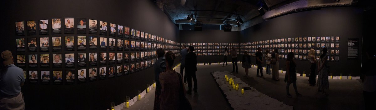 AlexBores's tweet photo. It's difficult to put into words what I felt walking through the @novaexhibition today with my team.

We were repeatedly met with the juxtaposition of music festival revelers and pure evil.

If you haven't seen it, you should. If you don't want to see it, you definitely should. https://t.co/3BxQPHiAu9
