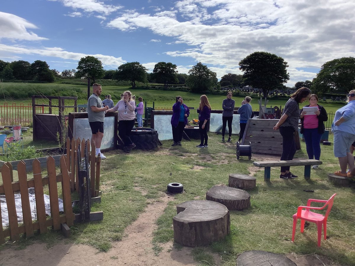 EyemouthPrimary's tweet photo. Our ELC Hub were delighted to welcome ELC practitioners from across Scottish Borders for a Community of Practice which focused on the use of the outdoors to develop literacy. #EyemouthEnriches @SBCEarlyYears @SBCEducation1 https://t.co/kKA4aZkkmP