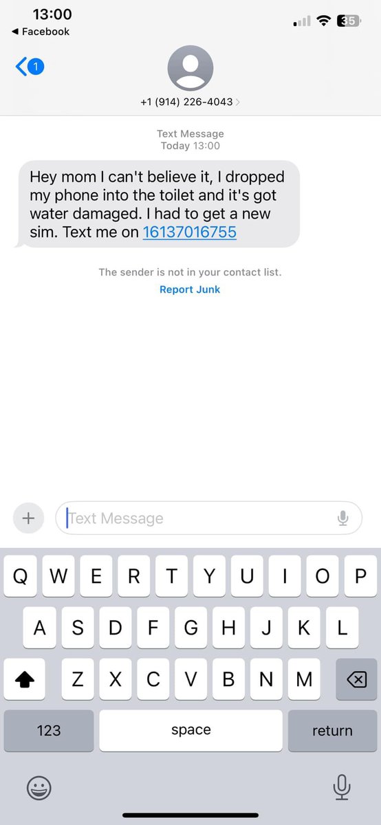New twist to an old scam.  Tell your family and friends especially seniors so they don't fall for it.