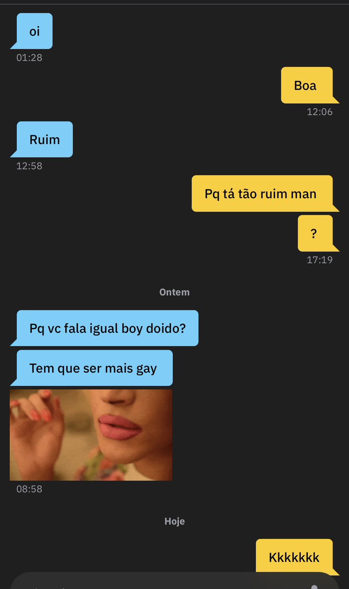 Nego143's tweet photo. Literalmente eu não me dou bem nesse app 😆 https://t.co/05yeNj5z9k
