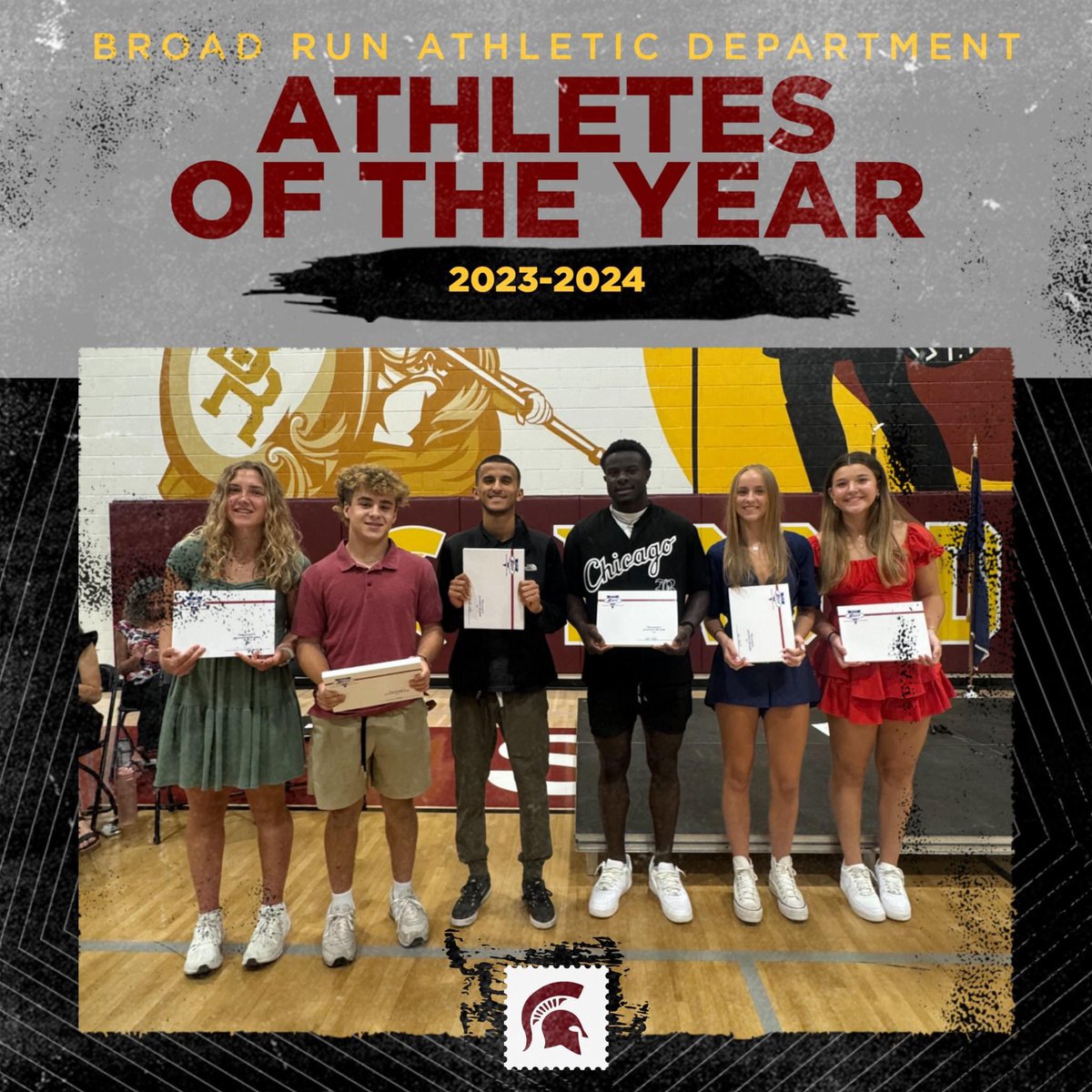 Congratulations to the '23-'24 Broad Run Athletic Department Athletes of the Year!

Fall
Morgan A.
Aslin S.

Winter
Tarek B.
Alex G.

Spring
Riley A.
Mary R.