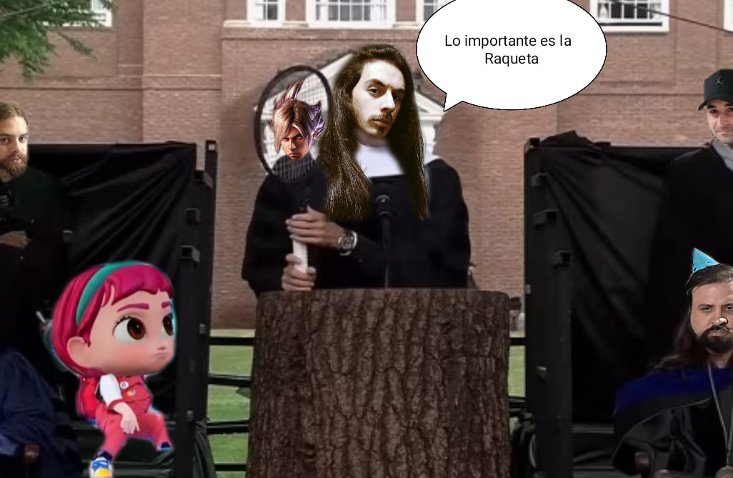 Lo importante es la raqueta.