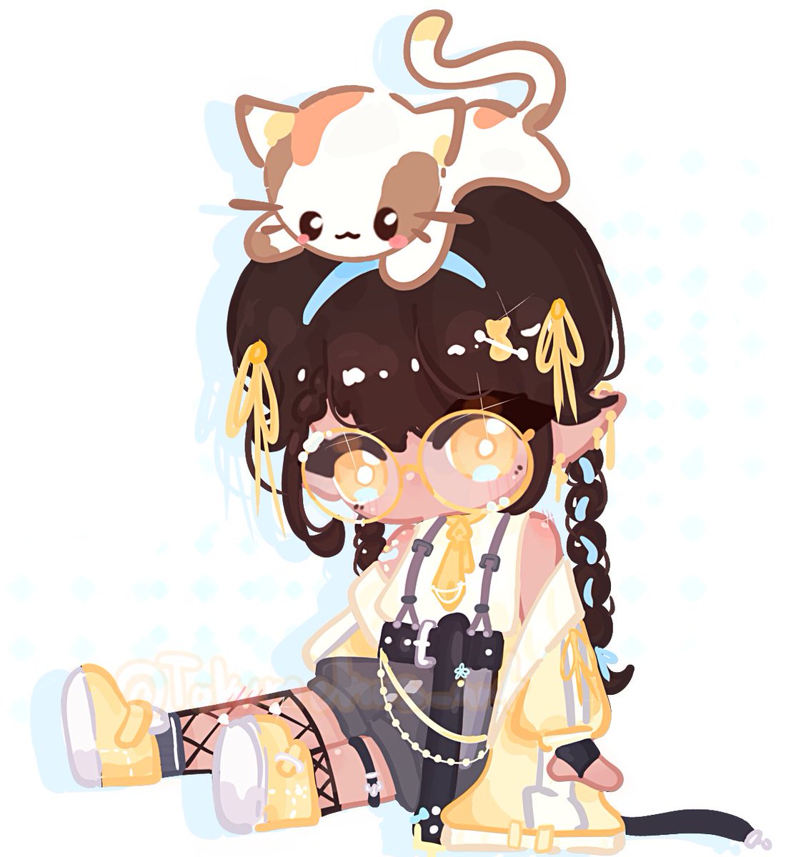 Tokimekus_art's tweet photo. (1) CHIBI FULL BODY ART RAFFLE 🍌

💛 + 🔄 to enter (like + retweet!)

Optional:
Comment literally anything! 😱😱
Follow (pls only follow if you enjoy my art! 🫶) https://t.co/SBv1y8jMcf