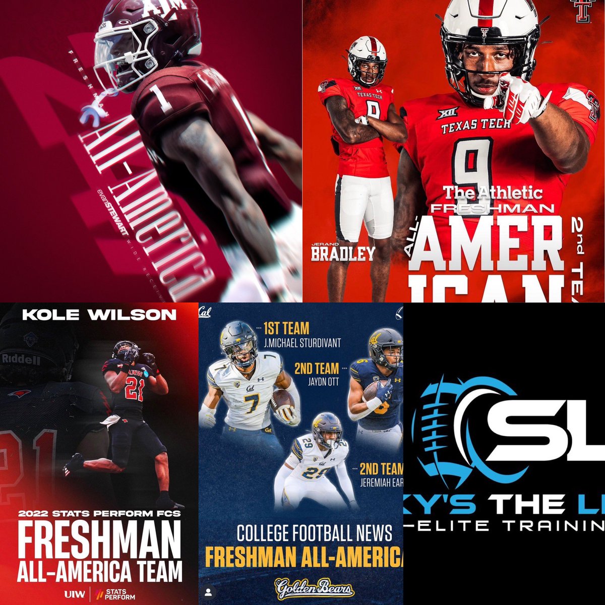SkysTheLimitWR's tweet image. Class of 2022 Freshman All-Americans
#ArriveReady #NotOne #NotTwo #NotThree #ButFourOfEm  @0fficial_evan @jmike_04 @jbradley_9 @kolewilson2 #AllAmericanTraining #ConistencyOverTime #TheWorkWorks
#CoachHooksTrained