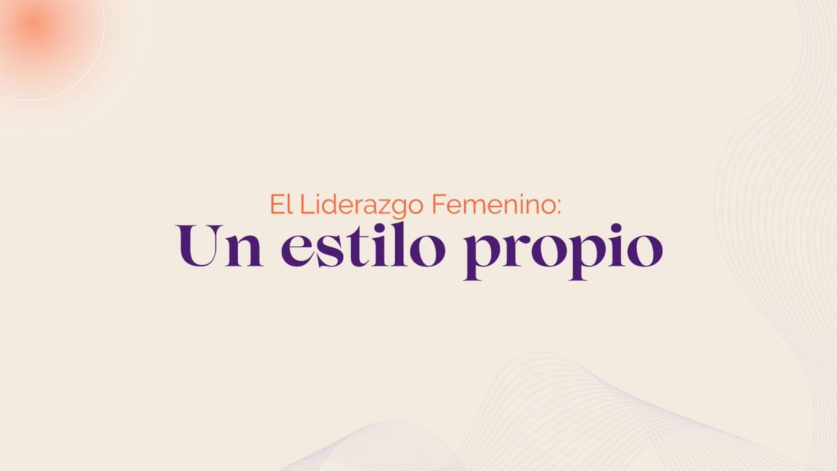 maritzagarzonv's tweet photo. 🙋🏼‍♀️El liderazgo femenino se caracteriza por un estilo propio que se diferencia del tradicional liderazgo masculino. Este estilo se basa en cuatro pilares fundamentales 🧵 https://t.co/effV56zTZp