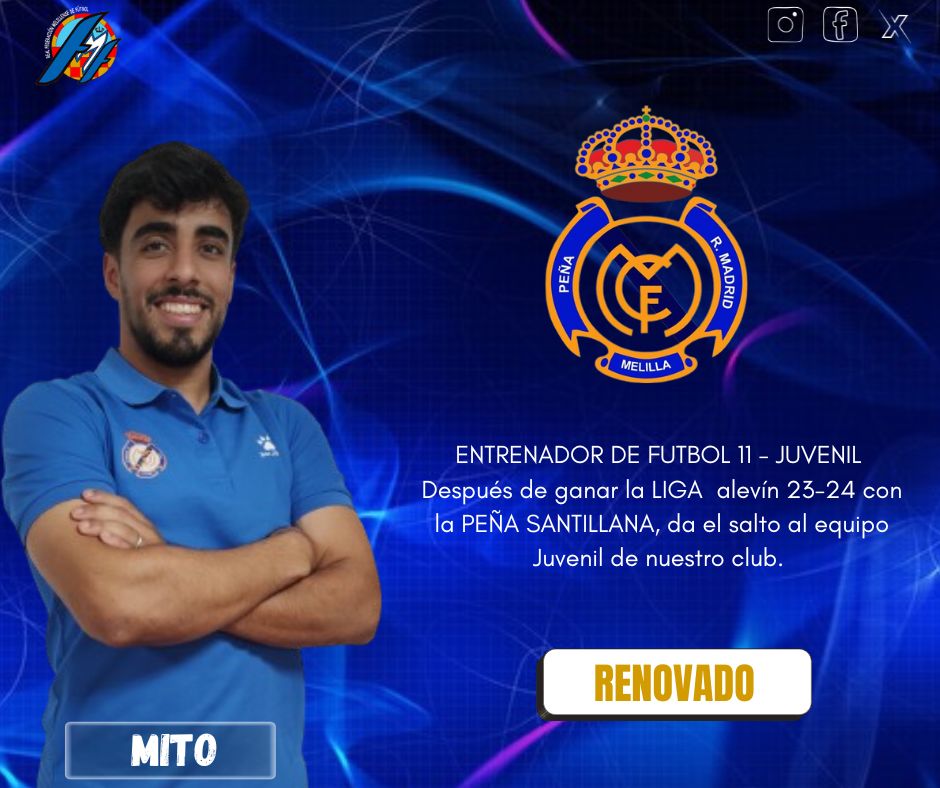 Melilla Ciudad del Deporte Peña Real Madrid tweet media