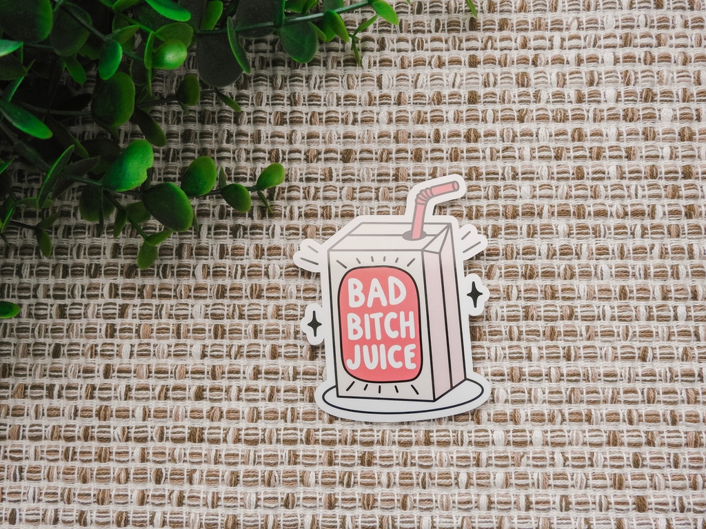 sks_designs's tweet photo. Bad Bitch Juice 🧃
https://t.co/1iMrEcrbre
.
.
.

#stickershop #stickerjunkie #stickershopowner #stickerartist #waterbottlestickers #laptopstickers #stickeraddict #sarcasticstickers #swearystickers #funnystickers #motivationalstickers #inspirationalstickers https://t.co/kN8YHY6nMH