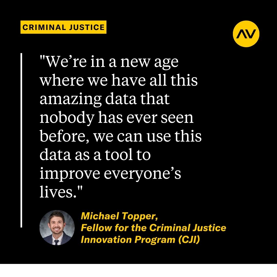 Arnold_Ventures's tweet image. In part four of our series profiling @ssrc_org's new Criminal Justice Innovation Fellows, @MichaelTopper15 talks about his research on police retention, use of force, and technology. 

Read it here: bit.ly/3x4qRVr