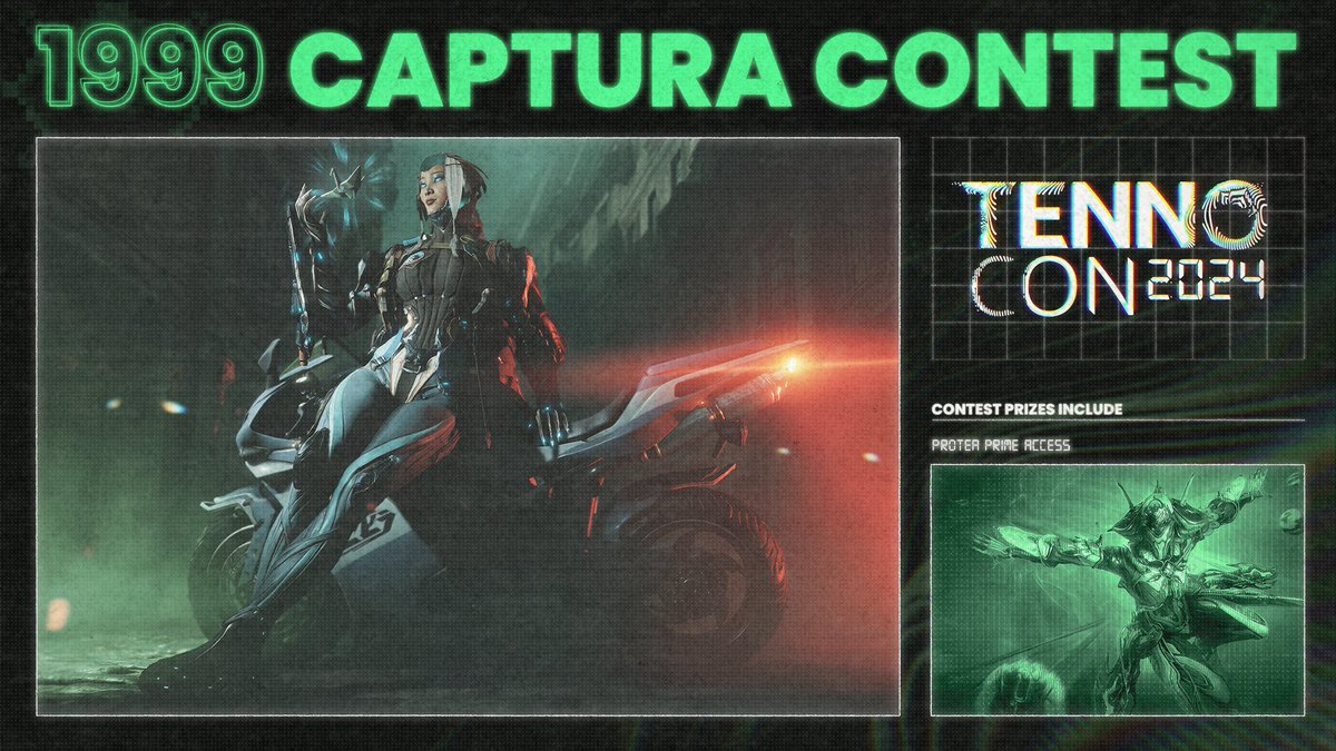 Spread some 90s nostalgia for a chance to win Protea Prime Access, a #TennoCon2024 Digital Pack, and more!

Our 1999 Captura Contest begins now: wrfr.me/3KDWS9V