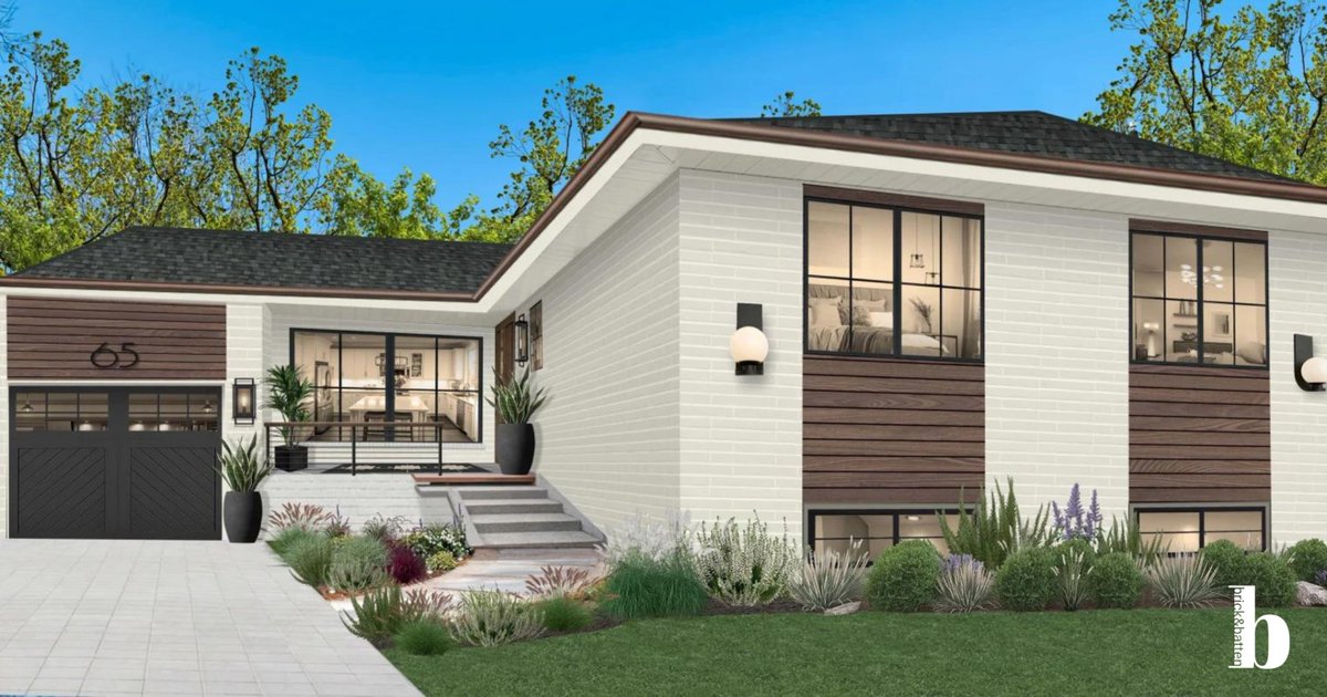 Whether you are considering building or moving into an L-shaped house or are looking to refresh your existing L-shaped home, explore our favorite design ideas &amp; see real examples that will help you reimagine your exterior: i.mtr.cool/luwmppgndx

#brickandbatten #exteriordesign