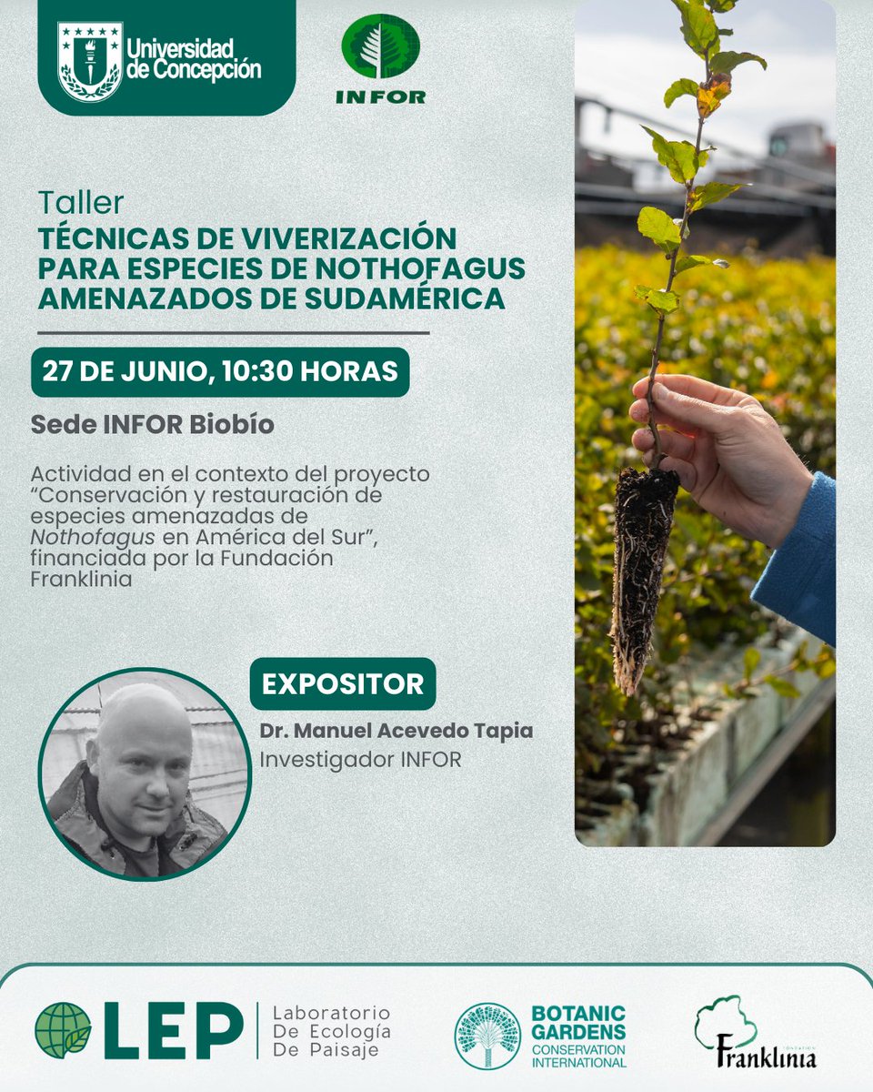 Laboratorio de Ecología de Paisaje UdeC tweet media