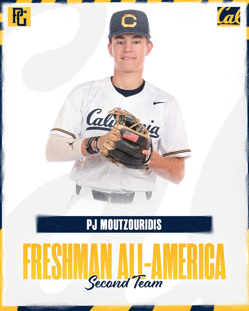 Cal Baseball (@calbaseball) on Twitter photo Congratulations to <a href="/braddahcaleb/">Caleb Lomavita</a> and <a href="/JmoutzP/">PJmoutz</a> for earning <a href="/PerfectGameUSA/">Perfect Game USA</a> All-American honors!
Full release 📰| calbea.rs/3Rlu2ij
#GoBears Congratulations to <a href="/braddahcaleb/">Caleb Lomavita</a> and <a href="/JmoutzP/">PJmoutz</a> for earning <a href="/PerfectGameUSA/">Perfect Game USA</a> All-American honors!
Full release 📰| calbea.rs/3Rlu2ij
#GoBears