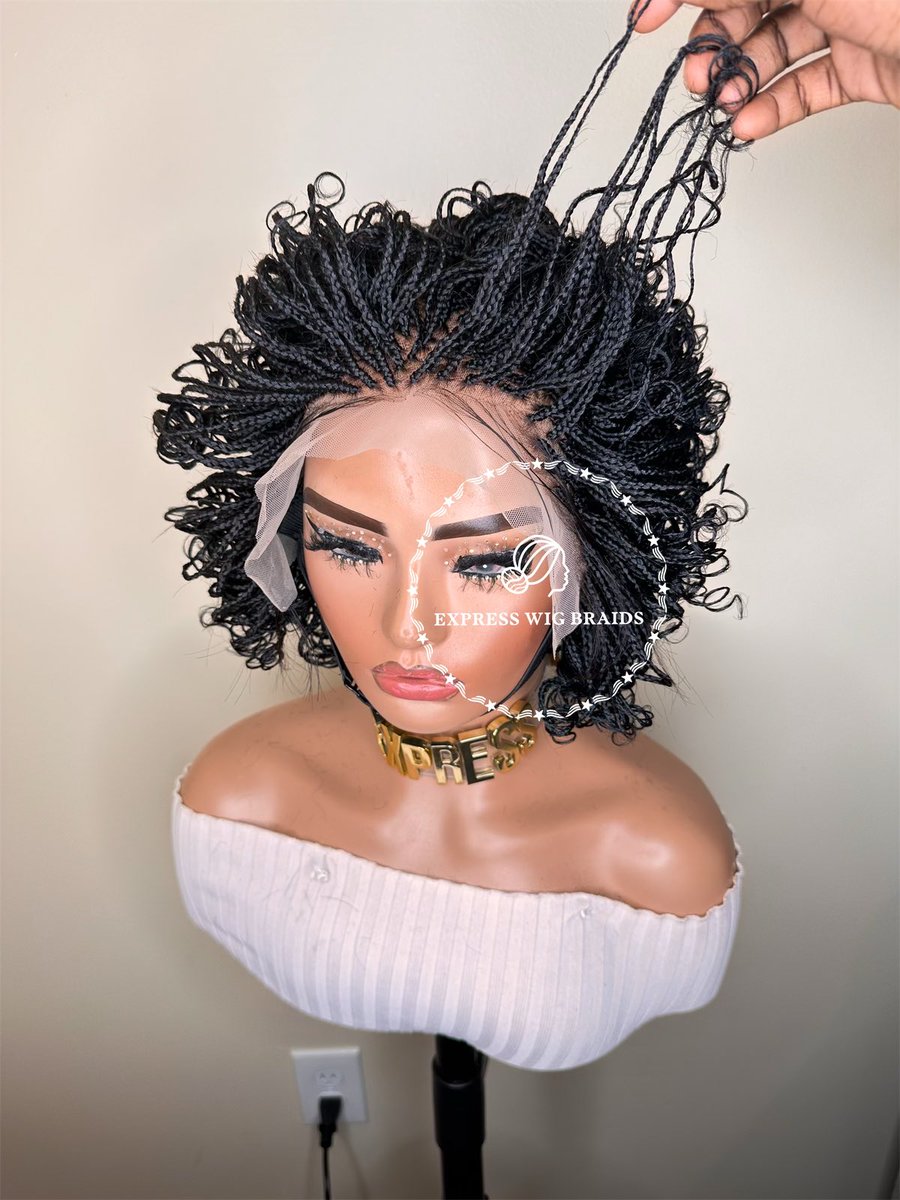 expresswigbraid's tweet image. MICRO SHORT CURLY BRAIDS-TAMARA
Client’s Custom Order
Available at expresswigbraids.com
#microbraids #braidedwigs #braidsandweaves #cornrowsandweave #cornrowweaves #braidwig #braidwigs #cornrowbraids #expresswigbraids #explorepage #fyp #viralcontent #microcornrows #shortbraids