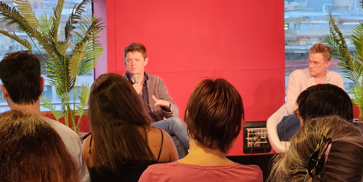 danielcbc's tweet image. ⁦@tomburgis: Western politicians talked about remaking corrupt third world countries in the image of the West but what's happening is the slow remaking of the West in the image of the kleptocracies. With⁩  ⁦@praddenkeefe⁩ (right) at @cececebe today