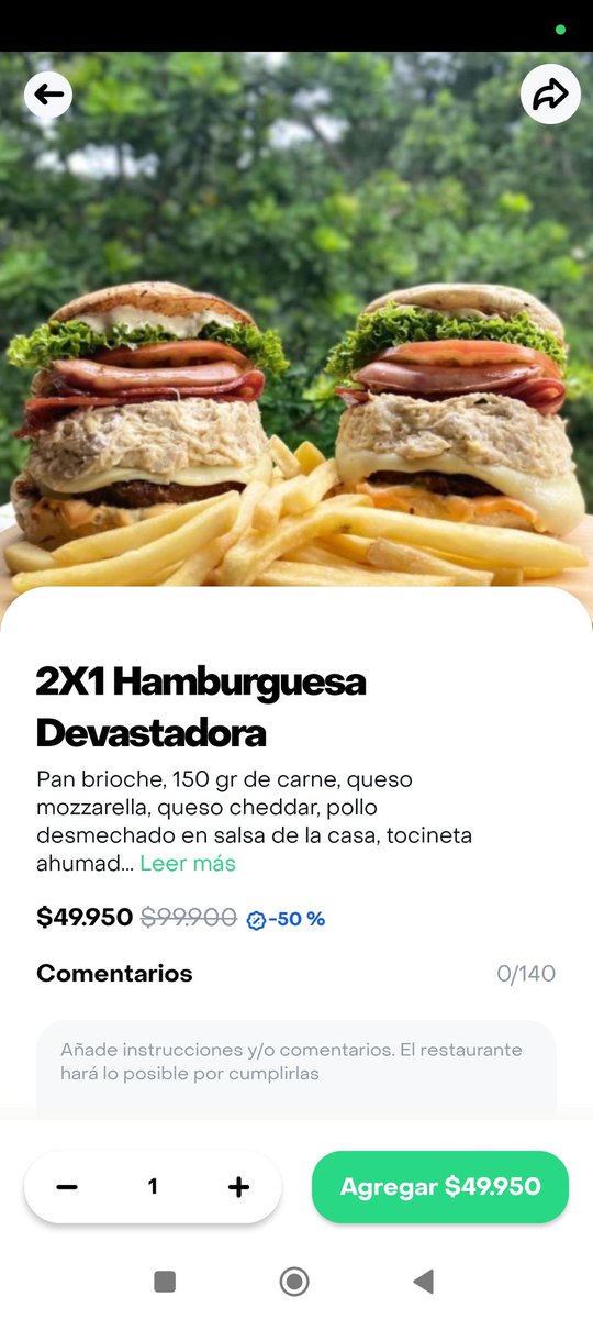 palapius's tweet photo. @sicsuper @RappiColombia acaba de robarme $50.000 con una promoción que sigue vigente en el restaurante y que al momento de pagar daba un total de $53.000, pero al entregar el pedido me duplicaron el cobro. Que la oferta era limitada aunque sigan aceptando pedidos y vale 49900 https://t.co/2beYPXfCuS