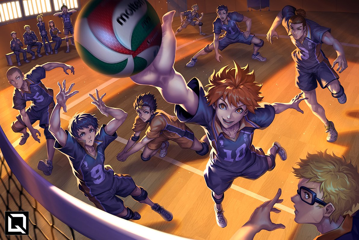 Quirkiliciouss's tweet image. "FLY"

I had the concept sketch for this back when Season 4 ended telling myself I'd finish it when Season 5 premiered. That wait ended up being a lot longer than expected 😅

#digitalpainting #Haikyuu #Karasuno