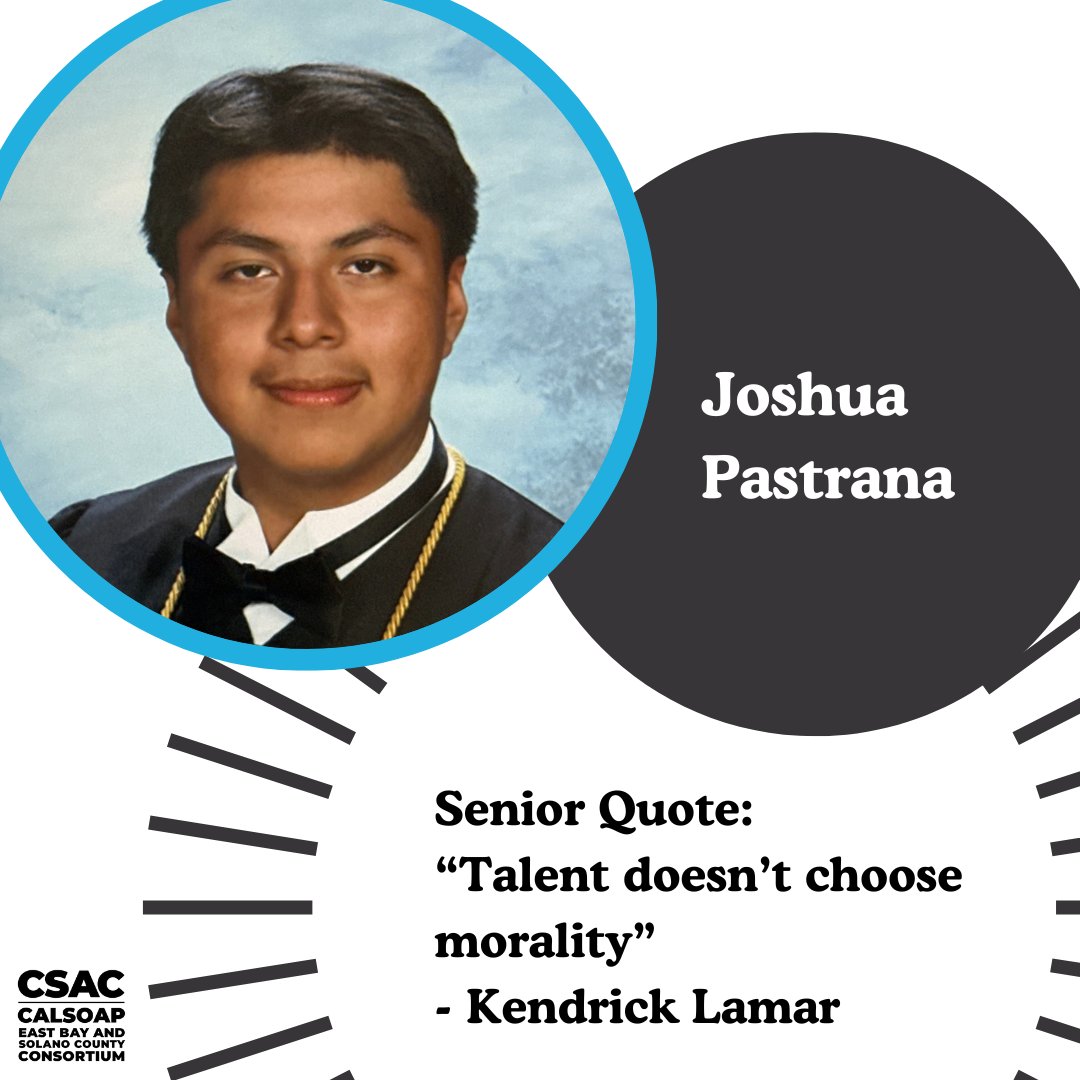 EBSCC_CalSoap's tweet photo. Congratulations and good luck to all our graduating seniors! Take a look at our senior spotlights for Life Academy and see what our students have to say about their experiences. #ebscc #ebc #csac #seniorspotlight #lifeacademy https://t.co/sfcdnnzRby