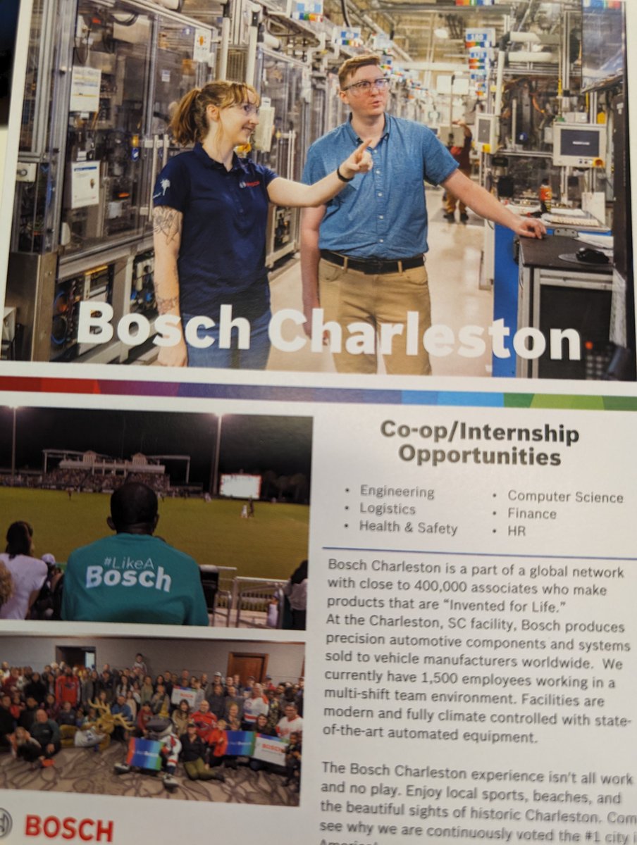 csatcofc's tweet image. Great to see some familiar faces on fliers for Bosch Charleston!
