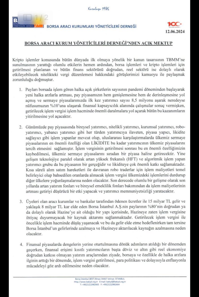 BORSAKOLK1's tweet photo. #borsadaİŞLEMvergisineHAYIR

Lütfen paylaşalım https://t.co/v5Om3JTNJF