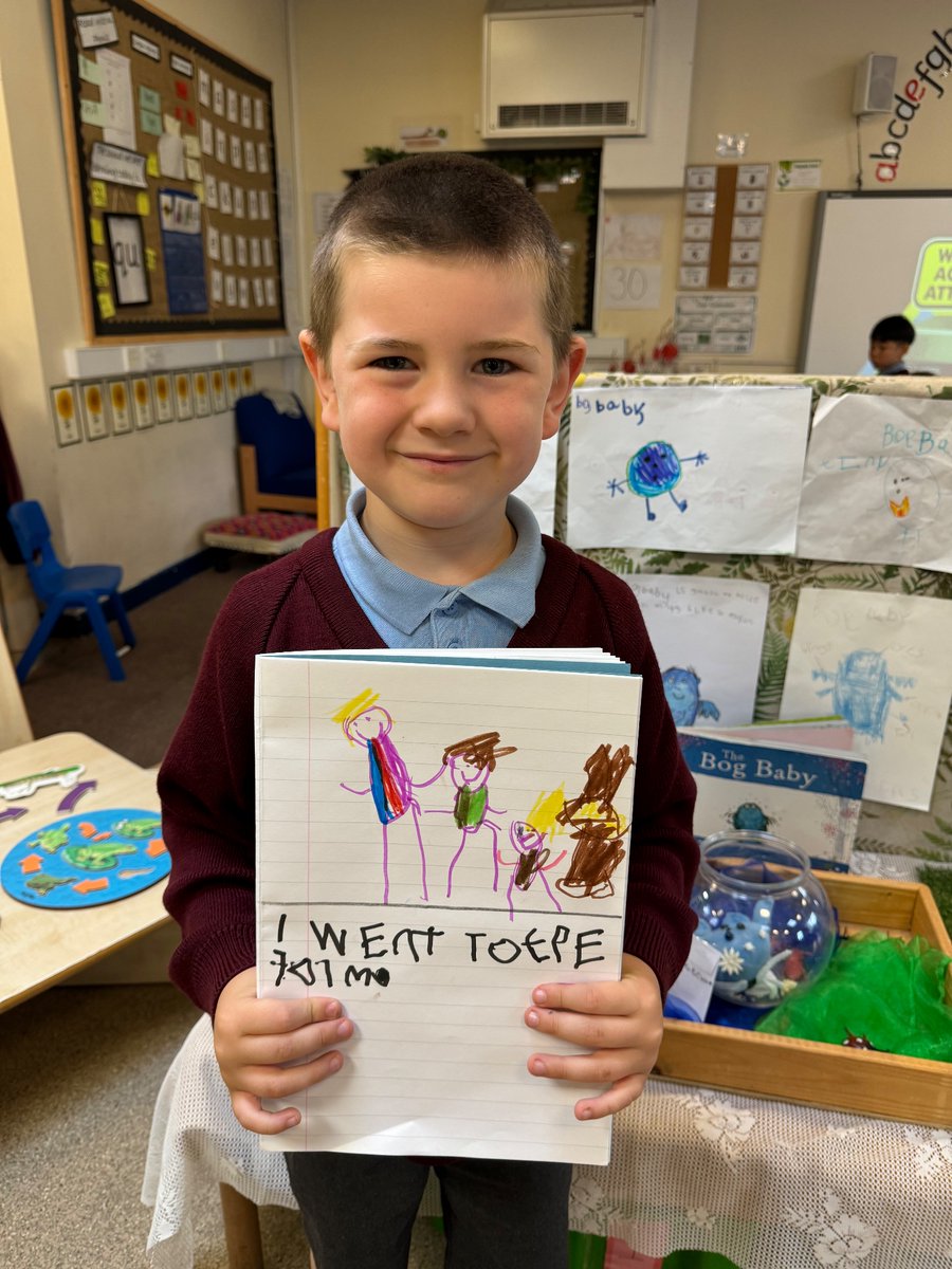 St_Andrew_Apost's tweet photo. Welcome back! π Reception have enjoyed sharing their half term news and tried hard write a sentence about it too. βοΈππ½ #SuccessfulSATA #SuccessfulEYFS #SuccessfulWriting https://t.co/Trj5eDgL92