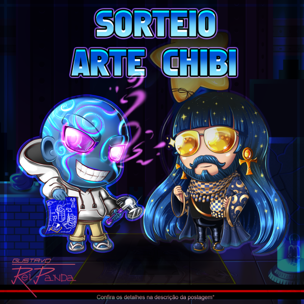 CoraggioHabbo's tweet image. 🌎SORTEIO 1 ARTE CHIBI🌎

Requisitos: 
1️⃣ Seguir @CoraggioHabbo e @GustavoReiPanda
2️⃣ Dar RT neste Tweet;
3️⃣ Favoritar este Tweet;
4⃣ Marcar 3 amigos.

🚨A arte do seu avatar será entregue após o sorteio, respeitando a fila de artes encomendadas ao criador.

⚠ Resultado: 21/06