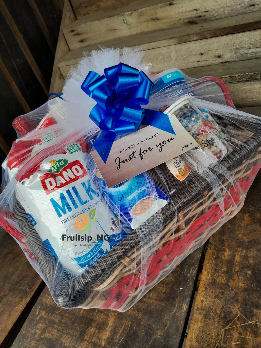fruitsipng's tweet photo. FATHER'S DAY GROCERY HAMPER.
FRAME 1: N85000
FRAME 2: N120,000
Kindly send a DM to order for your amazing Father. Your "HERO"
#fathersdaygift #fruithamper #fruitbasket #groceryhamper https://t.co/WHXfkp0ied