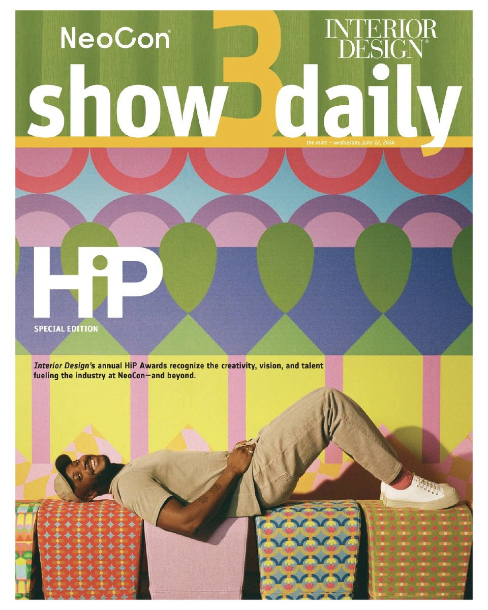 luumtextiles's tweet image. As we wrap up three beautiful days of #DesignDays, we're happy to head home with a smile as a #HiPaward winner! 

interiordesign.net/awards/hip/

#HiPAwards2024 #interiordesign #twistonaclassic #workplacefabrics #wallcoverings