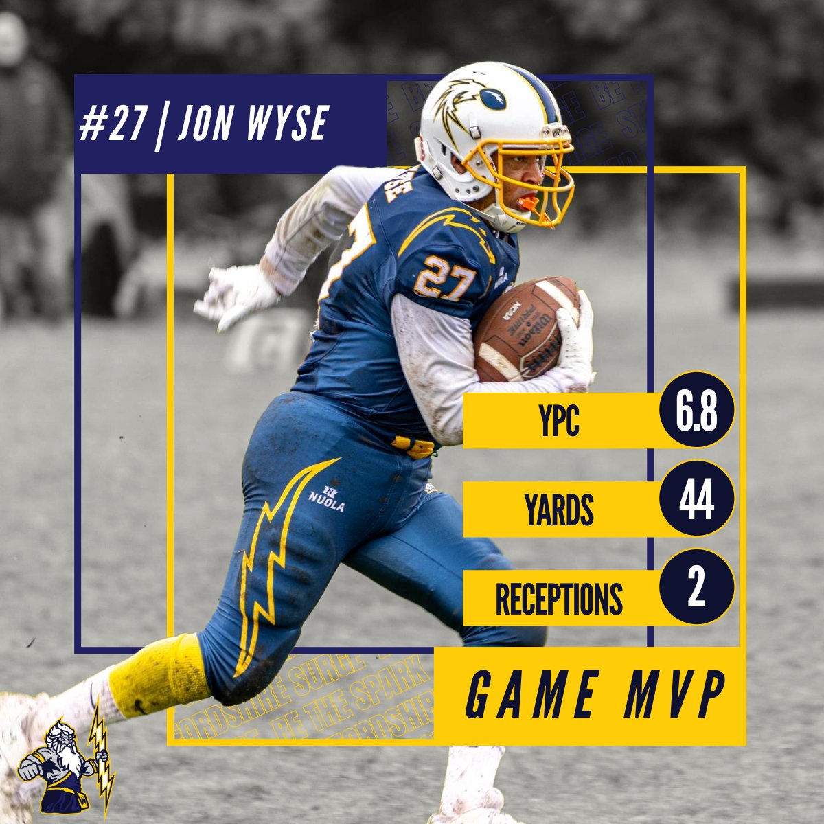 ⚡Gameday MVPs⚡

Your week 4 MVP's in the 27-12 win away at the Leigh Miners.

We’re always recruiting new players and coaches! Message us if you’re interested in joining The Surge! ⚡️🏈

📸 @fairhurstfilms
📸 @jaydechamberlainphotography

#teamsurge #bethespark #leadthecharge