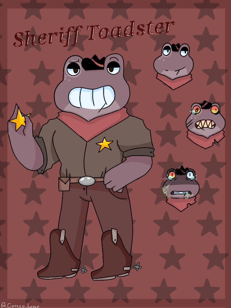 corazon_heroe's tweet photo. Sheriff toadster
#toadster
#gartenofbanban
#gartenofbanbanfanart
#gartenofbanban4
#sherifftoadster https://t.co/jbScWMUjoN