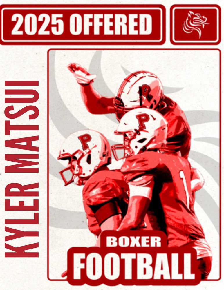 KylerMatsui's tweet photo. Thank you @Coach_Taura for the offer to Pacific University! I am beyond grateful and blessed for the opportunity! 
#BoxerOhana #GoBoxers

@kia_nate @PunahouFootball https://t.co/Q1PCspG1zm