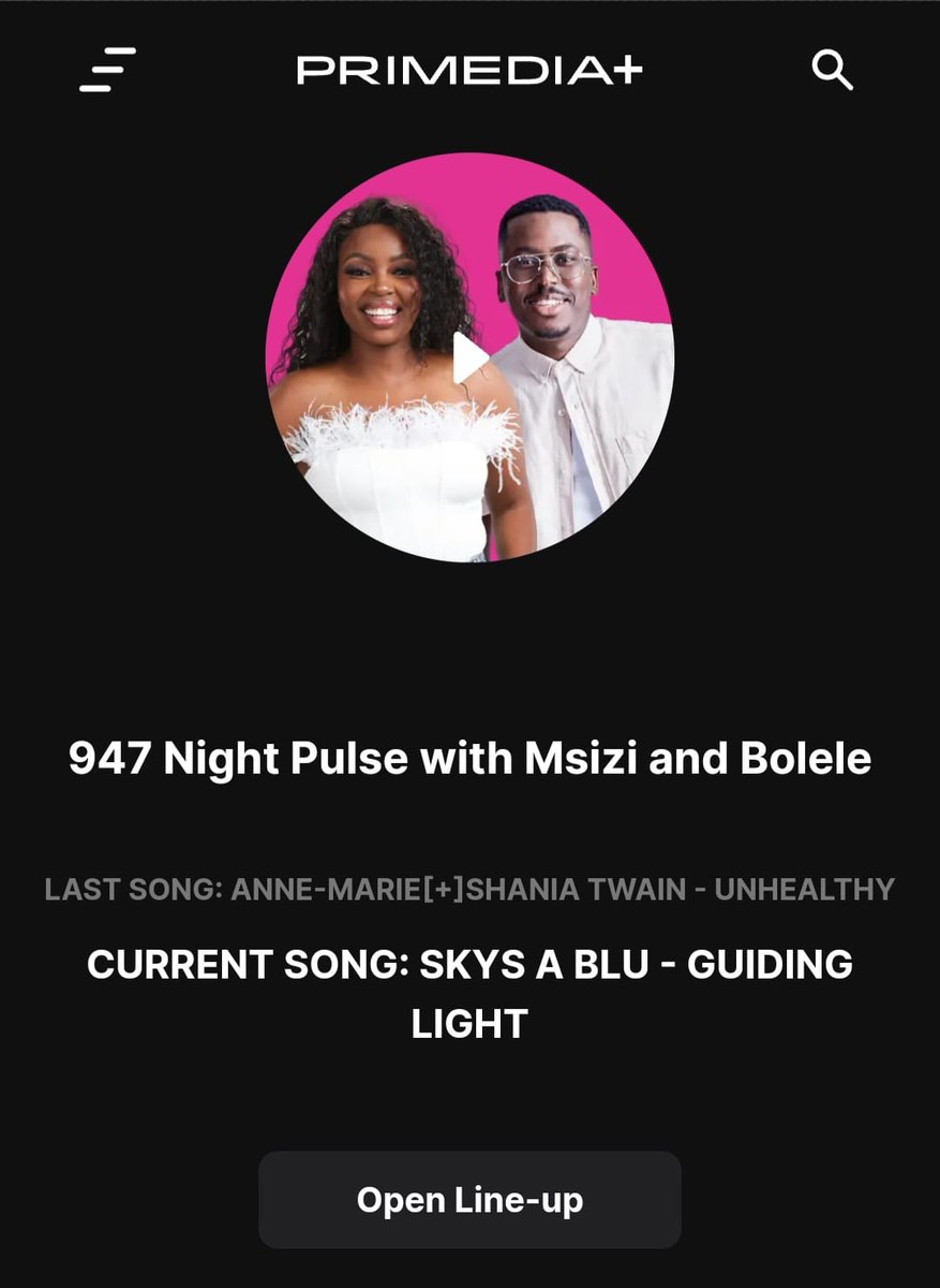 Shout out <a href="/947/">947</a> for playlisting #guidinglight 💓