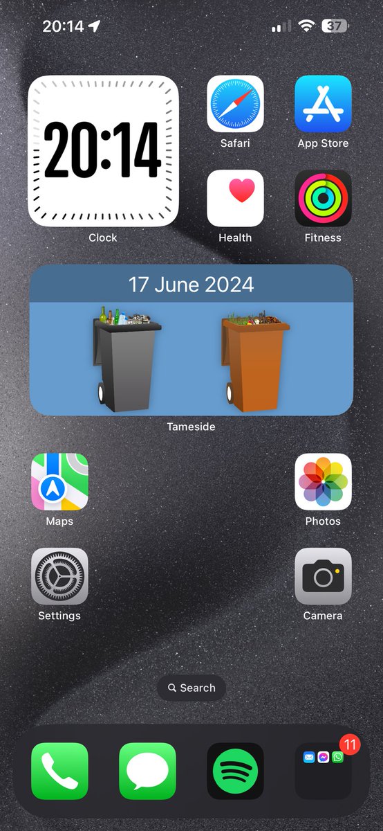 dombamberyork's tweet photo. @TamesideCouncil The  Tameside council widget looks amazing on iOS 18! #iOS18 #Tameside #WidgetMagic https://t.co/oUpetxsged