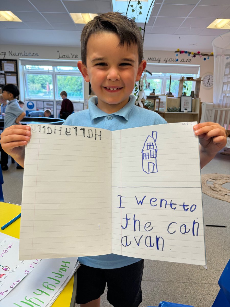 St_Andrew_Apost's tweet photo. Welcome back! π Reception have enjoyed sharing their half term news and tried hard write a sentence about it too. βοΈππ½ #SuccessfulSATA #SuccessfulEYFS #SuccessfulWriting https://t.co/bFWMoPrTUP
