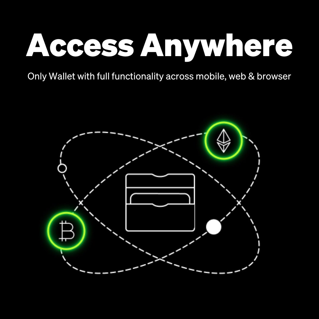 wallet's tweet photo. Our Wallet is your gateway to onchain, any chain 🛠️⛓️