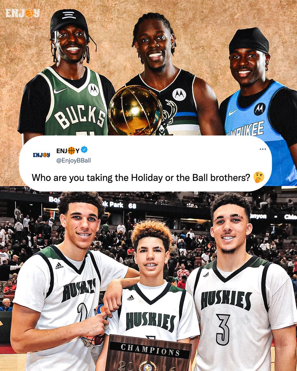 Which set of brothers are you taking? 🤔