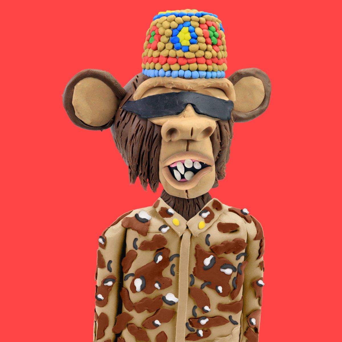 Claypez's tweet photo. π΅ MELLOW MONKEY OF THE DAY π΅
Lπk, he's wearing a Desert Camo jacket!!
π΄ https://t.co/eykZKTcFkf π΄
#ClayJungle #MellowMonkeys #NFT #Cardano #ADA