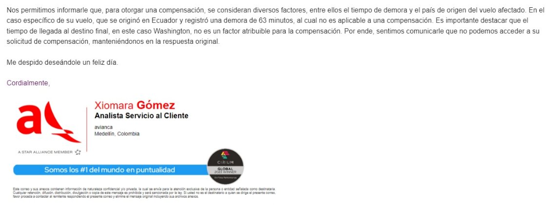 manuelmurrietav's tweet photo. Cuando compren por @Avianca tengan presente: no se hacen responsables de los atrasos en la llegada a su destino final... ¡10 horas tarde! Todos los tramos con ellos, dicen que no es su responsabilidad. Y encima se jactan de ser el #1 en puntualidad. #Vergüenza #AviancaFail https://t.co/cr3CGzBpfW