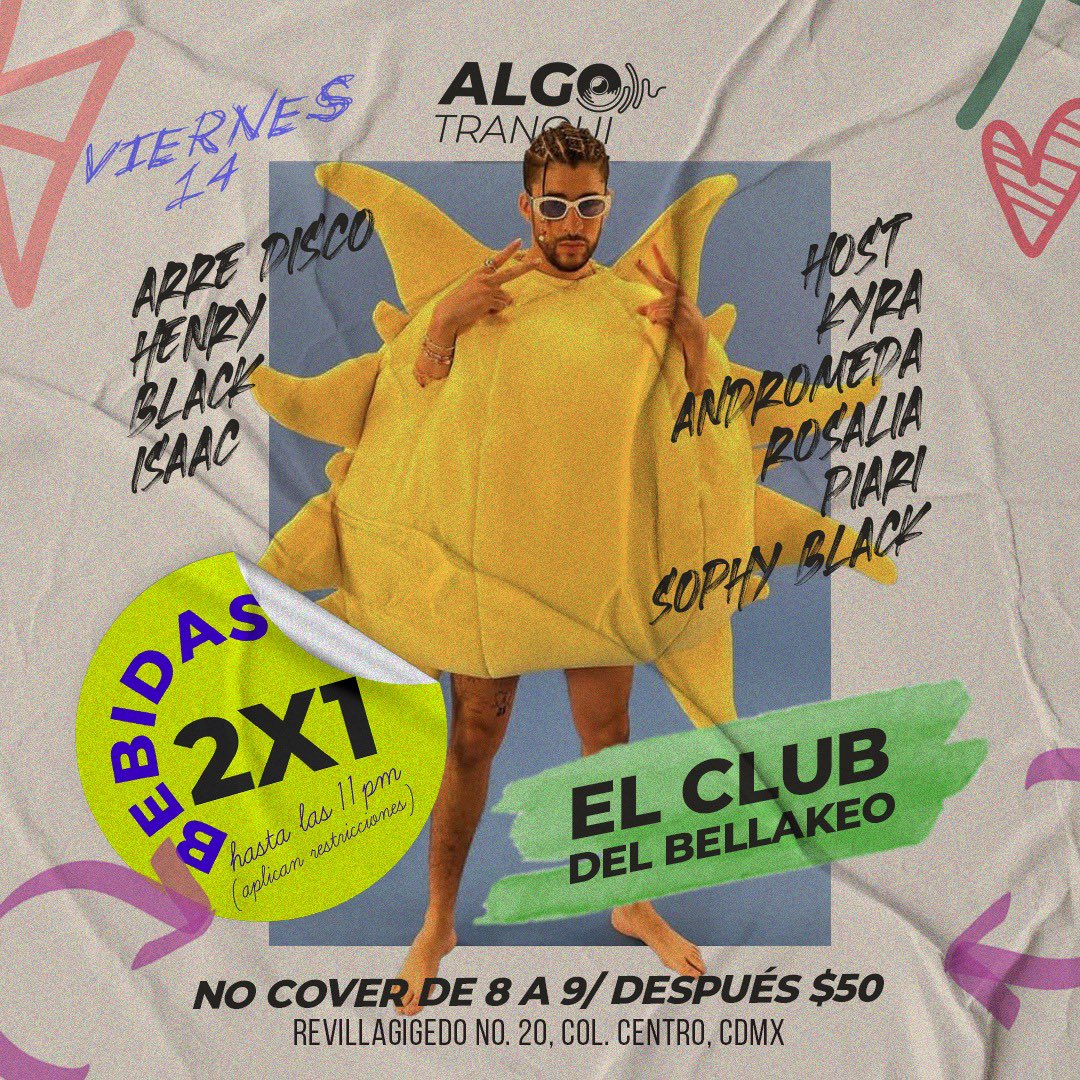 AlgoTranquiClub's tweet photo. Semana tranqui. https://t.co/kgP2TwV64S