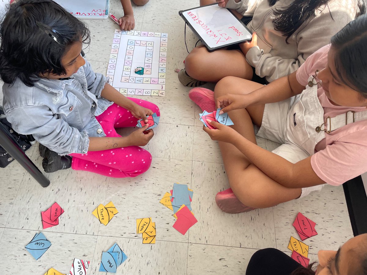 MsBriRobinson's tweet photo. Our team put so much work into creating board games, card games and even some video games for their buddies, based on their interests and reading levels!♟️🎲👾 @BedfordSouth https://t.co/wVVCc3Xxmj