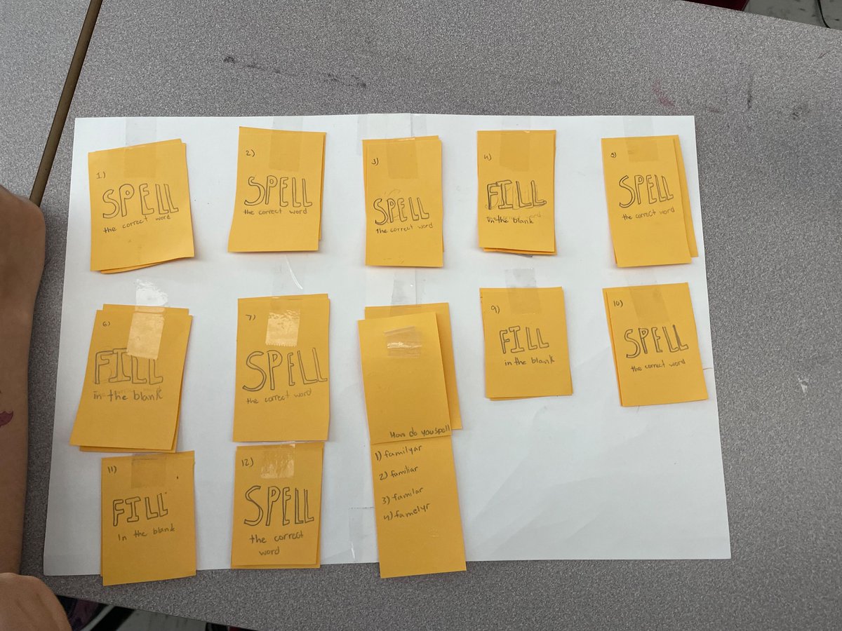 MsBriRobinson's tweet photo. Our team put so much work into creating board games, card games and even some video games for their buddies, based on their interests and reading levels!♟️🎲👾 @BedfordSouth https://t.co/wVVCc3Xxmj