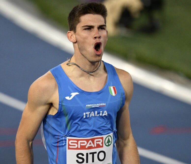 matmosciatti11's tweet photo. Argento! Italia seconda nella 4x400 maschile! Luca #Sito, Vladimir #Aceti, Riccardo #Meli ed Edoardo #Scotti fanno una gara strepitosa e salgono sul secondo gradino del podio! 🥈 #Roma2024 https://t.co/ccUQJ5HAzH