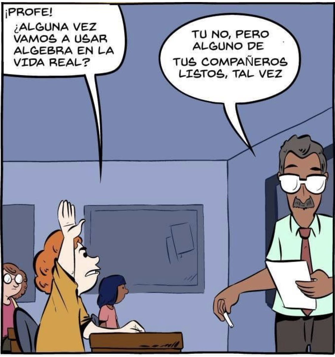 jaredetc's tweet image. Qué ganas de contestar así