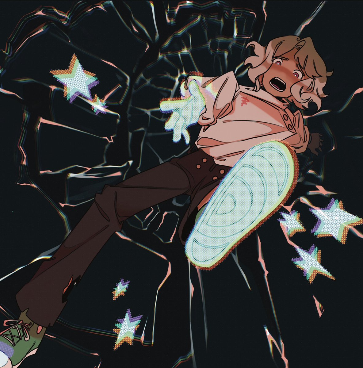 Far past stars~~
A sketch from middle school,, it feels very full circle to complete it now and be able see these characters with greater clarity :) #characterdesign #oc #originalcharacter #digitalart #illustration #art