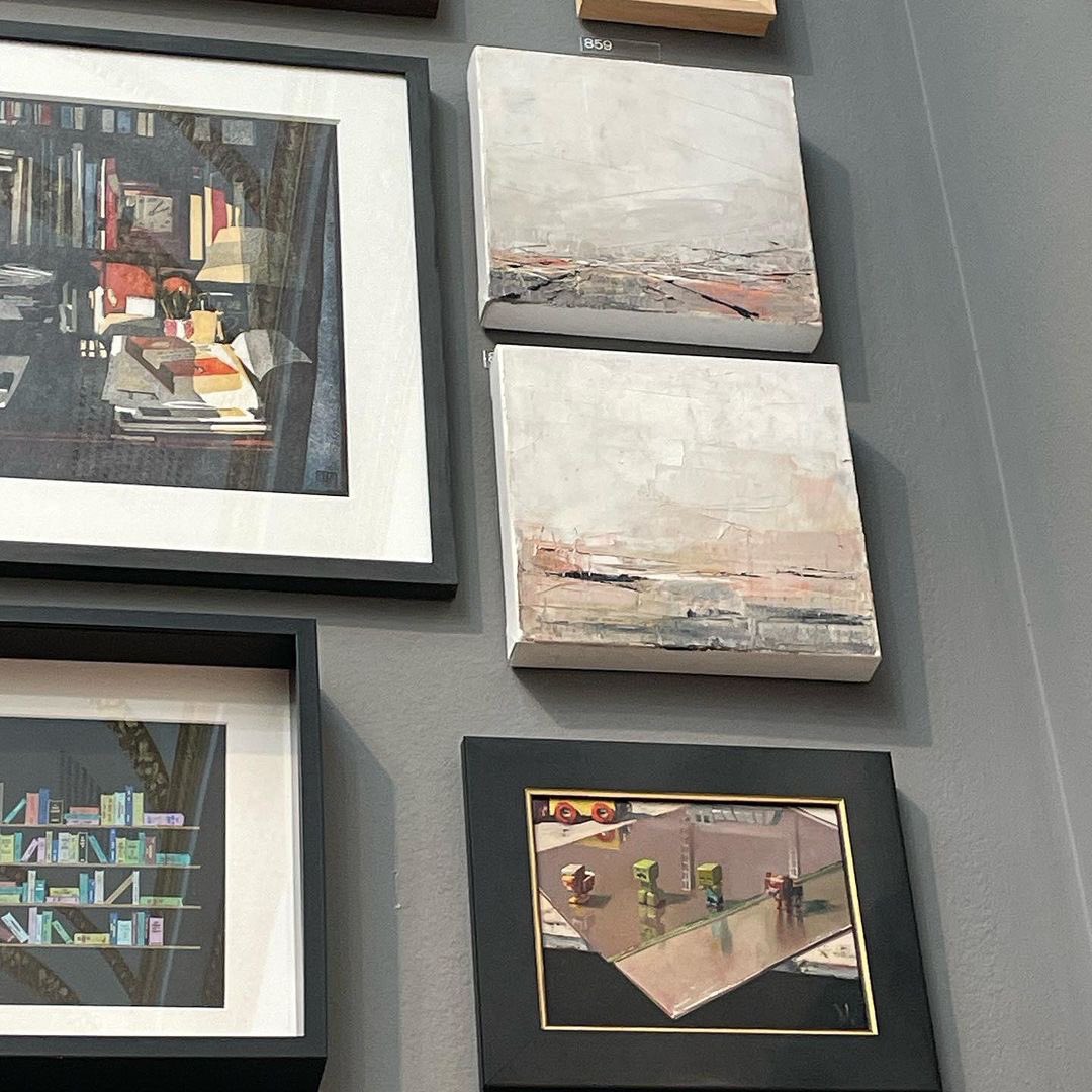 DeltaHStudios's tweet photo. Congratulations to @paintandhaven pictured here with her work at Varnishing Day at the @royalacademy Summer Exhibition!!
.
.
#summerexhibition #royalacademy #deltahousestudios #art #artexhibition #artgallery #gallery #openstudios #newart #londonstudio #london #londonexhibition https://t.co/rWHzG6T7yr