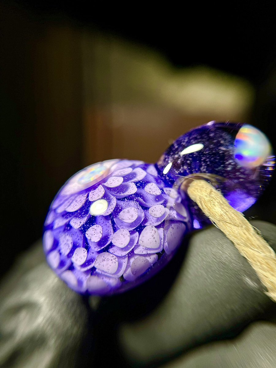 SapGlass's tweet photo. Double Dotted Purple Lollipop https://t.co/Ww2rHMQlVP