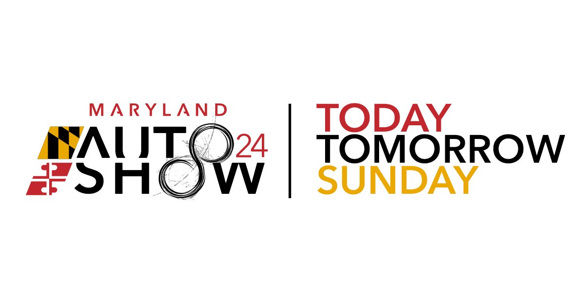 MDAutoShow's tweet photo. 🏁🚗 Get ready to rev your engines ... The 2024 Maryland Auto Show is officially OPEN! 🎉

Join us today at the Baltimore Convention Center from 10am - 7pm for an unforgettable automotive experience.

Skip the line &amp; buy tickets now: https://t.co/RsXaPV4eIy

#MarylandAutoShow🚘🎟️ https://t.co/Mmo5uBwiCS
