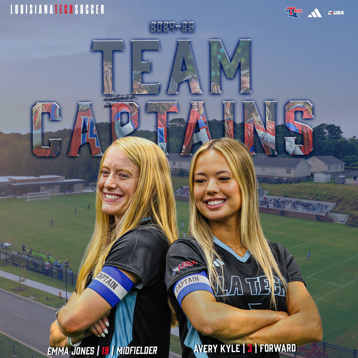 LATechSOC's tweet photo. The Mac under new leadership 🫡
2024-25 Team Captain:
- Avery Kyle
- Emma Jones https://t.co/XPsKetQhV9
