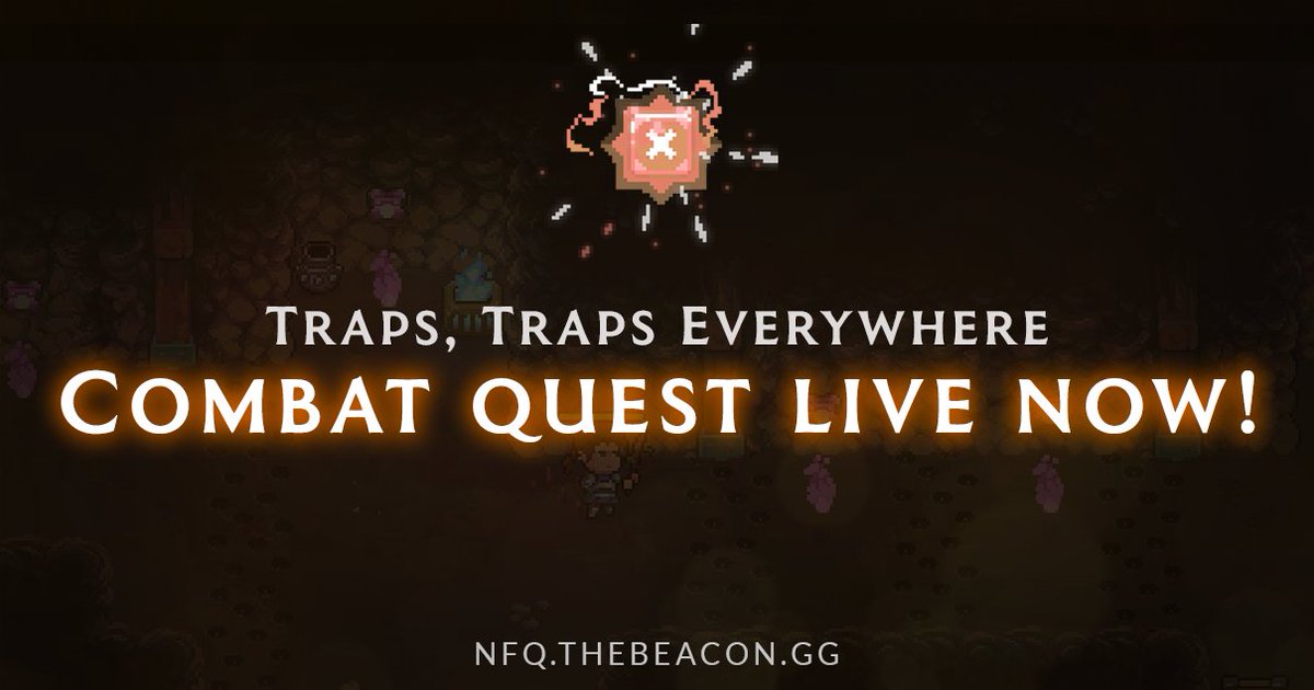 The_Beacon_GG's tweet photo. Another day, another mission unlocks.
Combat Quest #3 is now live!
Prestige awaits if you make it through the trap-packed dungeon!

 https://t.co/GgoJfpS1hr https://t.co/WnAnFaFbJX